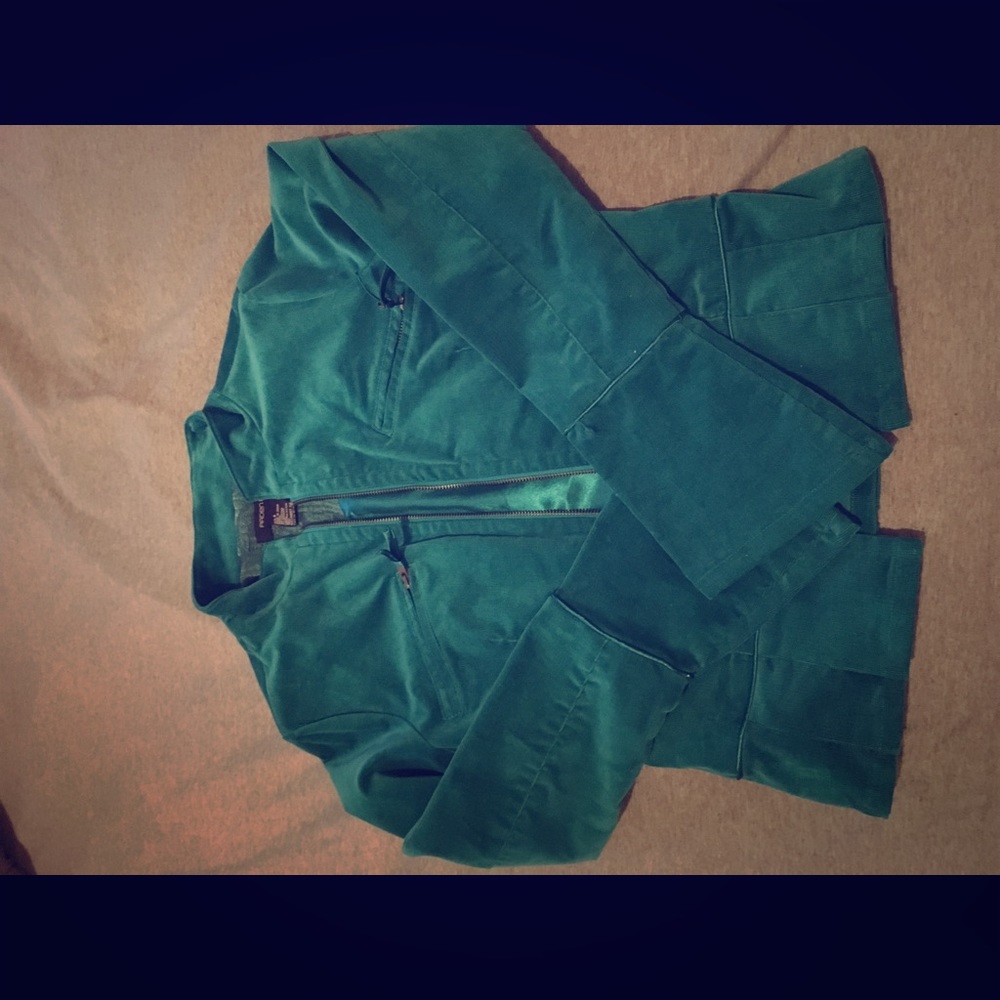 Arden B. Velvet Blazer